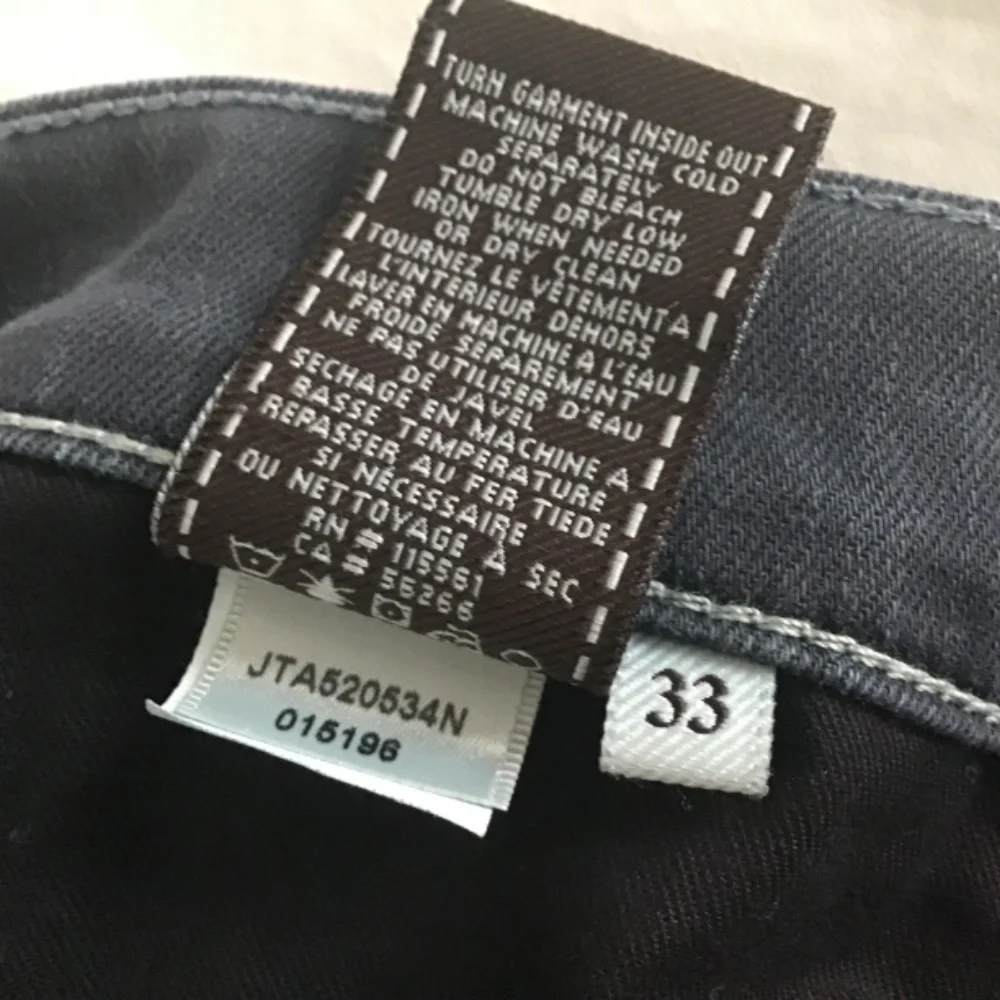 7 For All Man Kind Men’s Bootcut Jeans size 33 Like new - Picture 10 of 16